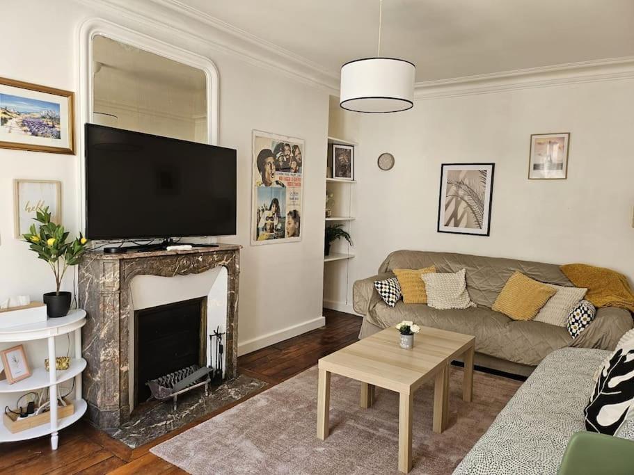Charmant Nice Appartement 5 Personnes People Max Paris Exterior foto